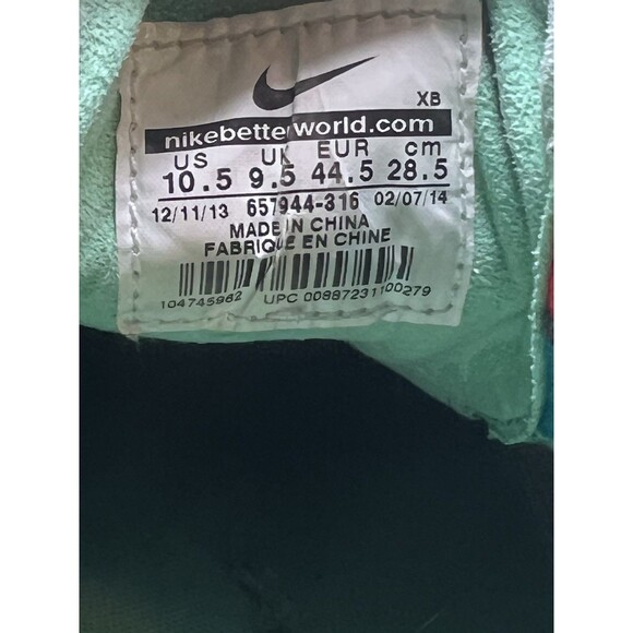 Nike SB Stefan Janoski Floral Canvas Skateboard Size 10.5 657944-316 - Picture 6 of 6